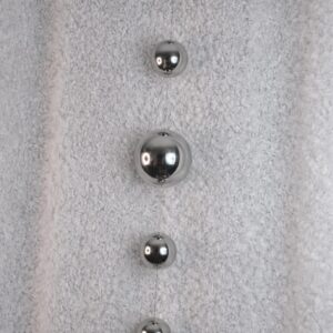 Wisząca dekoracja okienna – KULE MAŁE na metalowej żyłce | SREBRNY