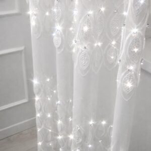 Firana dekoracyjna IZABELLA 400x250 cm | przelotki