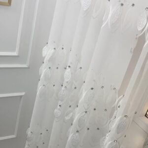 Firana dekoracyjna IZABELLA 400x230 cm | przelotki