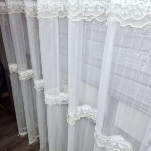 Firana dekoracyjna EMMA 140X250 cm | przelotki