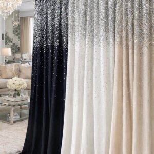 Zasłony welurowe DUBAJ 140x250 PRZELOTKI | biały