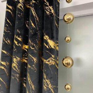 Zasłony welurowe marmur 140x250 cm przelotka zasłona dekoracyjna MARMUREK